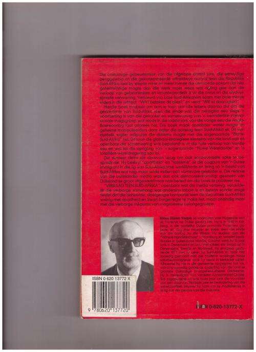 VERRAAD TEEN SUID-AFRIKA