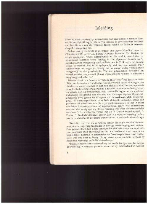 VERRAAD TEEN SUID-AFRIKA