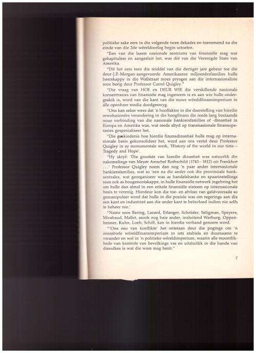 VERRAAD TEEN SUID-AFRIKA