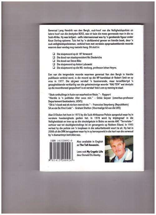 DIE LANG GENERAAL, DIE DUISTERE POLITIEKE SLUIPMOORDE VAN DIE OU SUID-AFRIKA