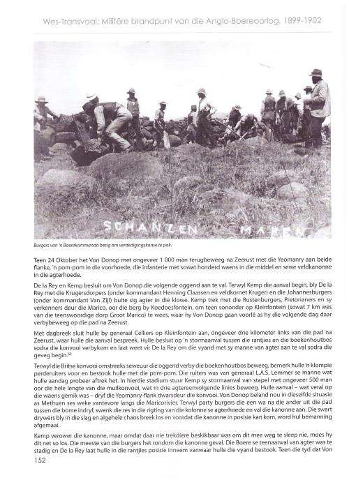 WES-TRANSVAAL, MILITERE BRANDPUNT VAN DIE ANGLO-BOEREOORLOG, 1899-1902, BEPERKTE OPLAAG