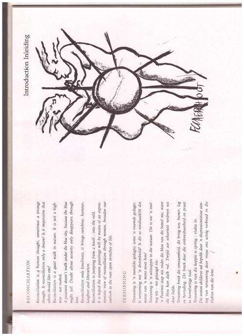 CLAERHOUT, VERSOENING, RECONCILLIATION