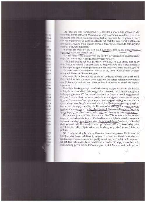 ANDERKANT CUITO, 'N REISVERHAAL VAN DIE GRENSOORLOG *GETEKEN*