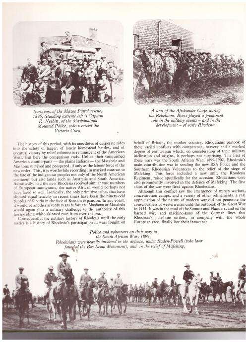 CONTACT, RHODESIA AT WAR BY JOHN LOVETT