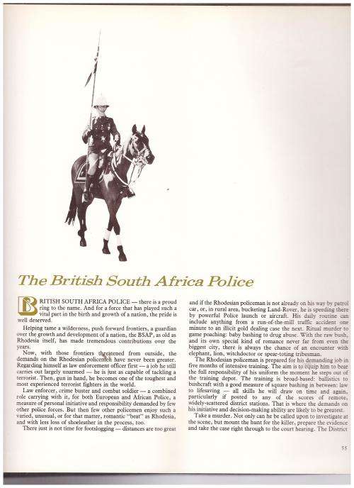 CONTACT, RHODESIA AT WAR BY JOHN LOVETT