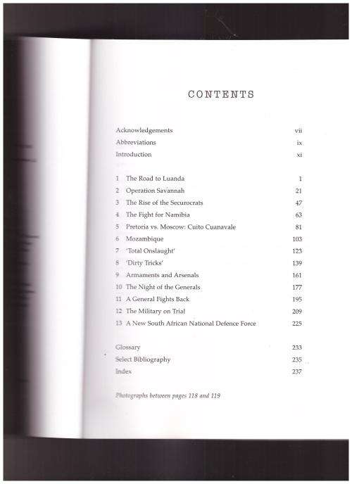 DAYS OF THE GENERALS, THE UNTOLD STORY OF SOUTH AFRICA'S APARTHEID-ERA MILITARY GENERALS