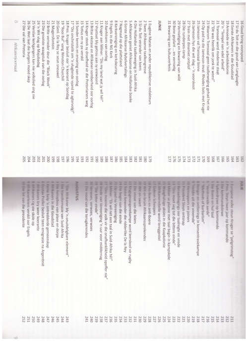 AFRIKANER JOERNAAL: `N VERVOLGVERHAAL IN 365 EPISODES