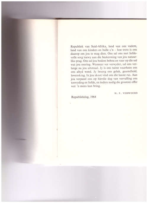 H.F. VERWOERD AS WELSYNBEPLANNER 1932-1936