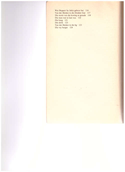 VRYBURGER TAS deur DAN SLEIGH