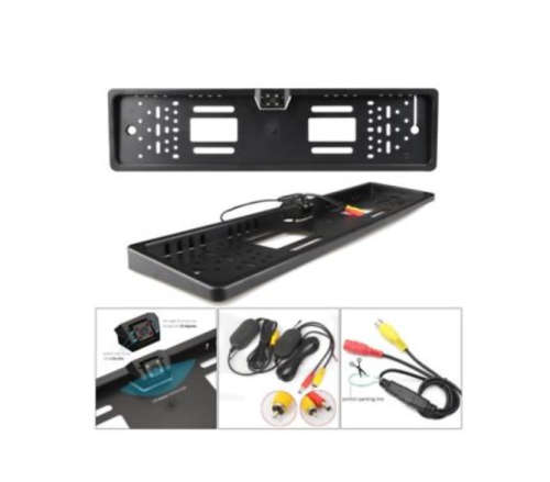 Number Plate Holder with Reverse Camera