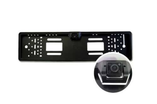 Number Plate Holder with Reverse Camera
