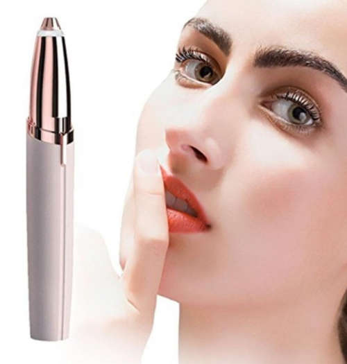 Flawless Brows Painless Lip, Chin, Cheeks, Nose, Eyebrow Hair Trimmers For All Skin Type