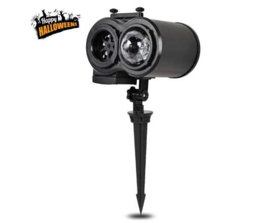 Projector Lamp with Water Wave Light Decoration for Home Festival