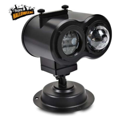 Projector Lamp with Water Wave Light Decoration for Home Festival