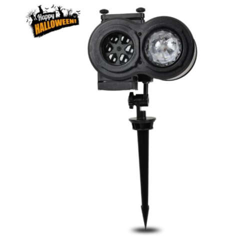 Projector Lamp with Water Wave Light Decoration for Home Festival