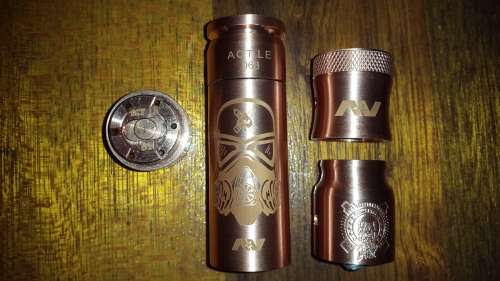 Storm Trooper Mech Mod Copper Vape - AV Mod Set