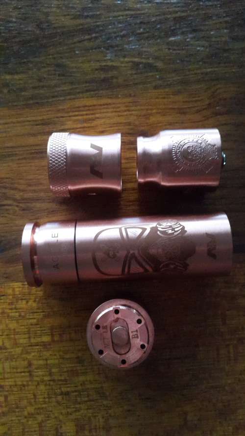 Storm Trooper Mech Mod Copper Vape - AV Mod Set