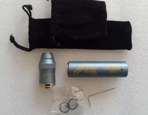 Mech Mod Rogue USA Vape - Metallic Blue w Gold