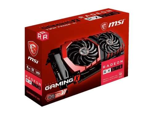 MSI Radeon RX570 Gaming X 4GB - Gaming and Mining VGA - Ethereum - Zcash