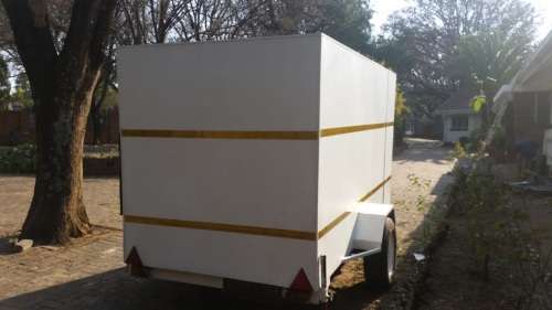 Heavy Duty Trailer - Break Axle and Lockable and High Load Capacity