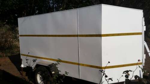 Heavy Duty Trailer - Break Axle and Lockable and High Load Capacity