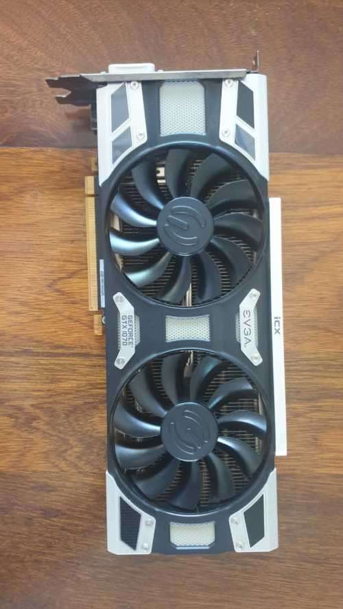 EVGA SuperClocked 2 GeForce GTX1070 8GB GDDR5