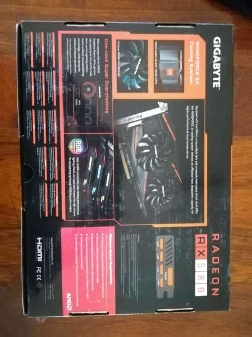 Gigabyte Radeon RX580 4GB - Gaming and Mining VGA