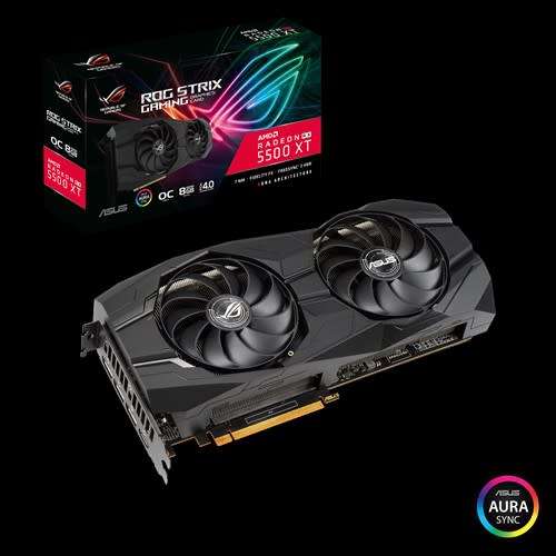 ASUS AMD Radeon RX 5500 XT 8GB PCIe4 - Gaming and Mining VGA