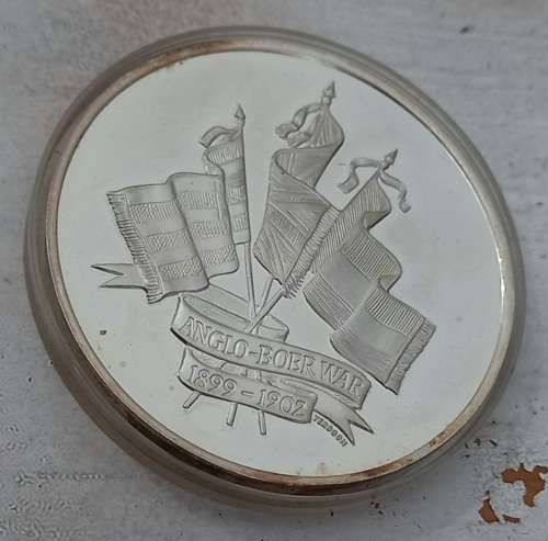 1832 -1902 Silver, Fredrick Roberts, Anglo Boer War Medallion. 41.3 gram silver