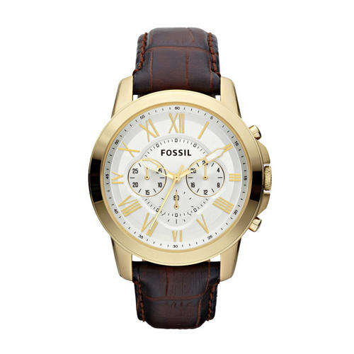 Fossil Grant Leather Watch â Brown FS4767