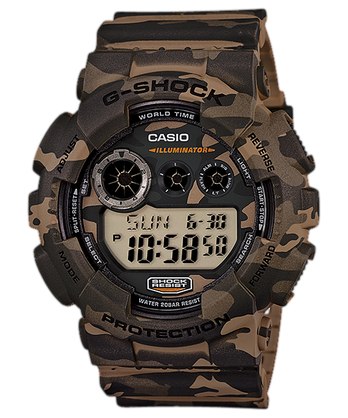 Casio Men's G-Shock Ana-Digi Watch GD-120CM-5D