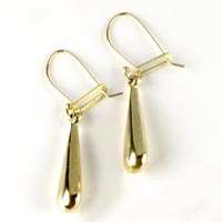 ** 9ct Gold Small Teardrop earrings**