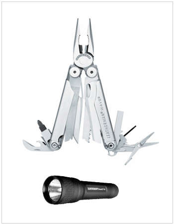 Leatherman Combo WAVE II Multi Tool PLUS Monarch 400