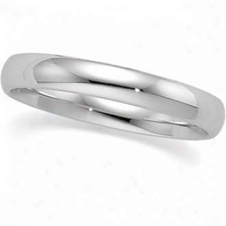 ** 9ct Gold 3mm half round wedding band **