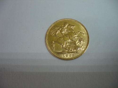1908 Gold Sovereign