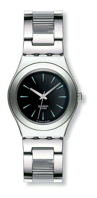 Swatch YLS140G 'Queen Of Darkness' Watch