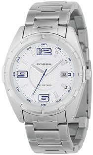 MENS Fossil Silver Dial AM4063