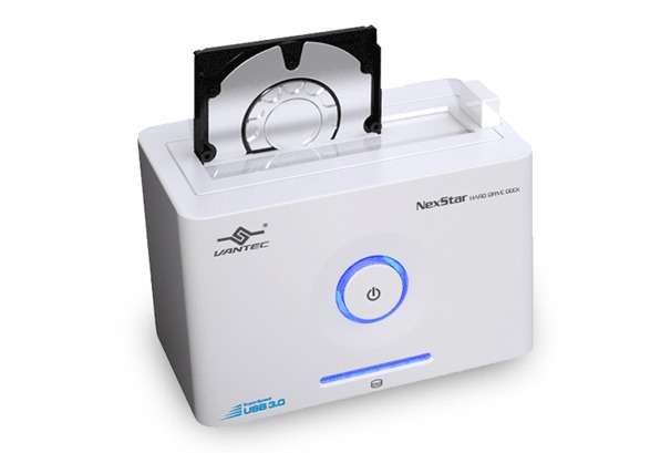 Vantec NexStar NST-D100UFS Hard Drive Dock - 2.5"/3.5" SATA to USB 2.0, eSATA, Firewire 400
