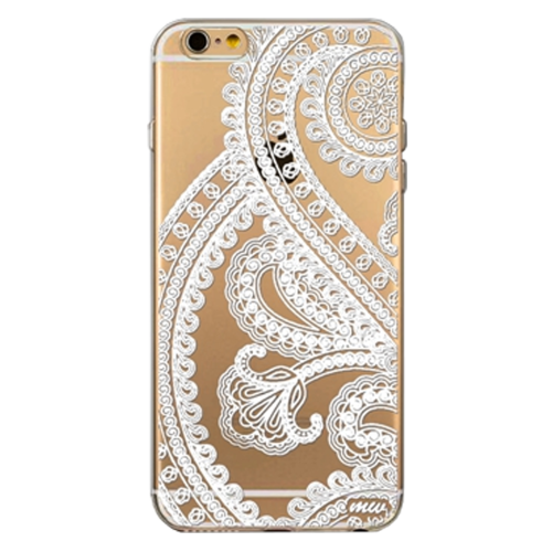 Samsung Galaxy S7 EDGE Cell Phone Cover Case - Henna Paisley Design