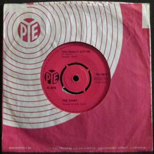 THE KINKS -YOU REALLY GOT ME / ITS ALL RIGHT  (7 INCH SINGLE/VINYL)