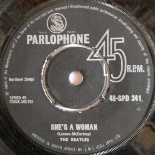 THE BEATLES - I FEEL FINE / SHE¿S A WOMAN (7 INCH SINGLE/VINYL)