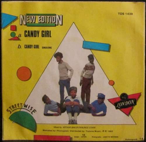 NEW EDITION - CANDY GIRL (7 INCH SINGLE/VINYL)