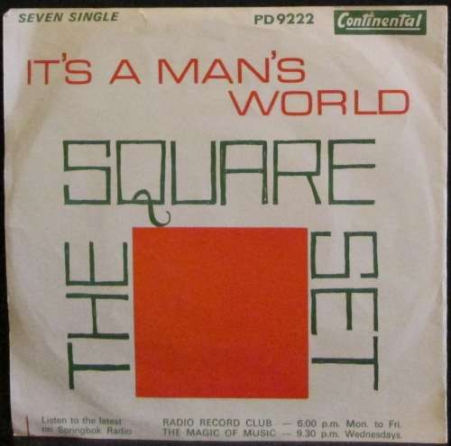 THE SQUARE SET - SILENCE IS GOLDEN / IT¿S A MAN¿S WORLD  (7 INCH SINGLE/VINYL)