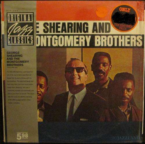 GEORGE SHEARING AND THE MONTGOMERY BROTHERS - GEORGE SHEARING AND THE MONTGOMERY BROTHERS (LP/VINYL)