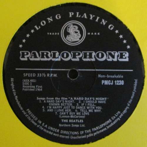THE BEATLES - A HARD DAY¿S NIGHT (LP/VINYL)