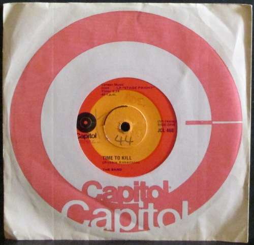 THE BAND - TIME TO KILL / SLEEPING (7 INCH SINGLE/VINYL)
