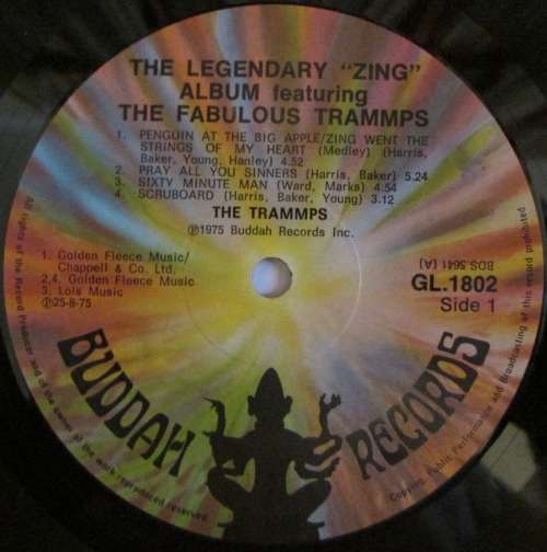 TRAMMPS  - THE LEGENDARY ZING ALBUM (LP/VINYL)