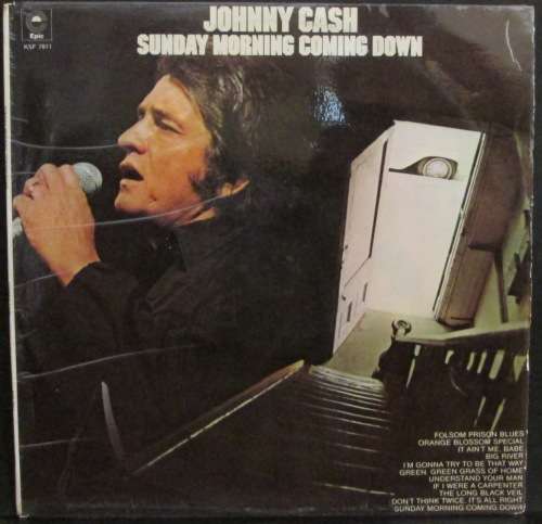 JOHNNY CASH - SUNDAY MORNING COMING DOWN (LP/VINYL)