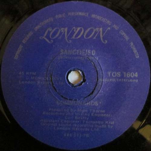 COMMUNARDS - DON¿T LEAVE ME THIS WAY / SANCTIFIED  (7 SINGLE/VINYL)