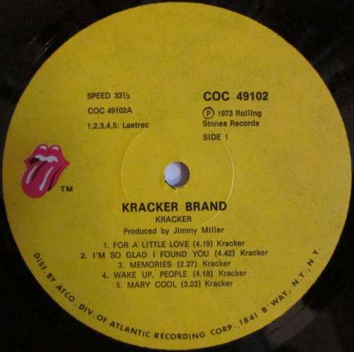 KRACKER - KRACKER BRAND (LP/VINYL)